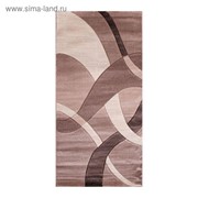 Прямоугольный ковёр Omega Carving 7690, 80 х 150 cм, цвет bone/beige фото