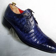 Мужские туфли из кожи крокодила фото
