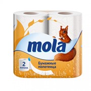 Mola Бумажные полотенца - 2 рул/уп, 54 л/рул, 2 слоя