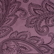Ткань мебельная Флок Paisley Lavender фотография