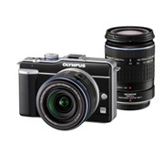 Цифровые фотокамеры : Olympus Pen E-PL1 14-150mm kit black/black фотография