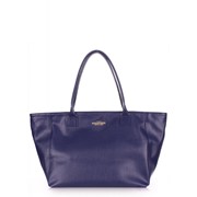 Женская сумка Poolparty Desire Safyano кожаная синяя фото