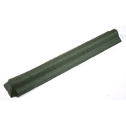 Торцевой конек Ондувилла 1060 х 175 мм зеленый