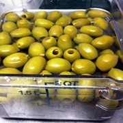 Оливки зеленые 19 кг. Сухого веса 13 кг