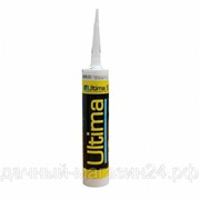 Герметик Ultima S силиконовый б/цвет. санитарный 280мл. 0803 фото
