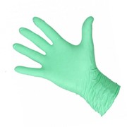 Перчатки нитриловые, зеленые, 50 пар
