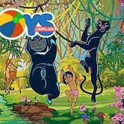 Пазл на 260 деталей «Маугли - танцы с Багирой и Балу», B-PU26118 фото
