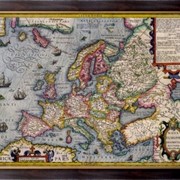 Картина Карта Европы, Неизвестен фото