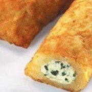 Картофельные кармашки с начинкой сливочный сыр-зелень фото