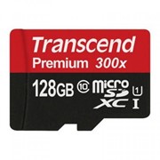 Карта памяти Transcend 128GB microSDXC class 10 UHS-I (TS128GUSDU1) фото
