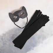 Карнавальный набор «Элегантная кошка», маска, перчатки фотография