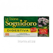 Пищеварительный травяной чай Sogni D'oro Con Anice, Liquirizia E Menta фотография