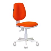 Кресло детское Бюрократ CH-W213/TW-96-1 оранжевый TW-96-1 (пластик белый) фото