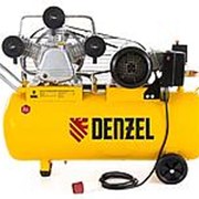 DENZEL Компрессор масляный PC 3/100-504, ременный, производительность 504 л/м, мощность 3 кВт. DENZEL