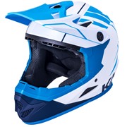 Шлем Full Face DH/BMX Zoka M 56-57см, бел-син-голуб KALI фотография