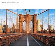 Фотообои “Бруклинский мост“ M 483 (4 полотна), 400х270 см фотография