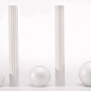 Набор шаров для подставки Спрятанная трубочка, 7,6 см