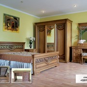 Деревянная спальня "Эдельвейс"(масив дуба)