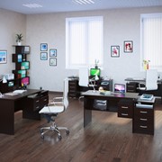 Комплект офисной мебели Сокол П К3 Венге фото