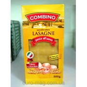 Тесто для лазаньи Lasagne paste all'uovo Combino 500 г фотография