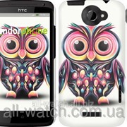 Чехол на HTC One X+ Сова v3 “2925c-69“ фотография