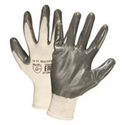 Нейлоновые перчатки с нитриловым покрытием, размер L