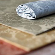 Итальянские ткани для столового текстиля. фотография