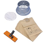 Комплект для сухой уборки для Vacumat 12: фильтр, держатель фильтра, мешок, насадка, арт. 8504500