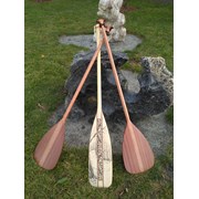 Деревянные весла для гребных лодок и каноэ фото