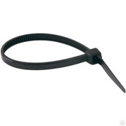 Стяжка кабельная чёрного цвета 280x7,6 мм упаковка 100 шт 6002341 HAUPA фотография