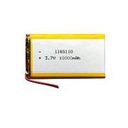 Аккумулятор Li-pol 11*65*110мм (3,7V/10000mAh) фото