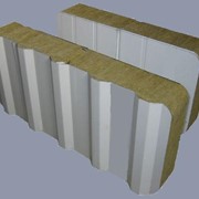 Строительные панели с утеплителем из минеральной ваты - сэндвич-панели фотография