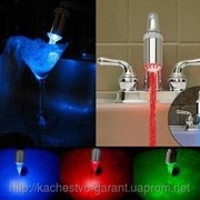 Светодиодная насадка на кран Water Glow с LED подсветкой Ledpodsvetka фотография