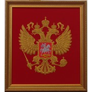Вышитый Герб России фото