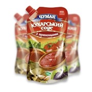 Соусы от производителя, Соус "Кухарский с пряностями" в упаковке "дой-пак" ( 450 г.)