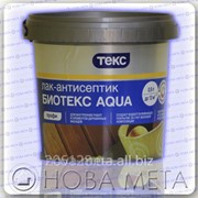 Лак-антисептик на водной основе цвет сосна БиоТекс Aqua Профи Текс 2,7 л фотография