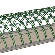 Строительство арочных ангаров фото