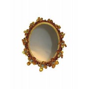Дамское зеркало из янтаря HD1-101 фото
