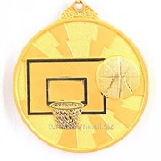 Медаль баскетбол - золото фото