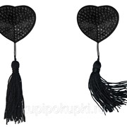 Черные пэстисы-сердечки Evans с кисточками Черный фото