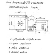 Насос битумный ДЗ-212 с системой электроподогрева фото