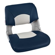Кресло складное мягкое SKIPPER, цвет серый/синий 1061019 фотография