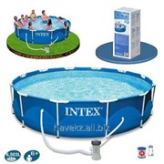 Круглый каркасный бассейн Intex 28212 Easy Set, 3.66 см x 76 см фото