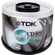 CD-R TDK,700 MB,52x,10*1 CAKE BOX фото