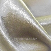 Ткань Атлас с серебряным напылением и перфорацией фото