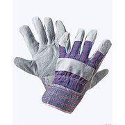 Перчатки спилковые комбинированные "Ангара"