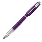 Parker Перьевая ручка Parker 5th Ingenuity Deluxe Slim Blue Violet CT, толщина линии F, хром Цвет корпуса Фиолетово-серебристый фотография