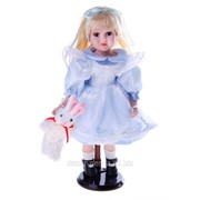 Кукла коллекционная Милана с зайчиком 43 см 763958 фотография