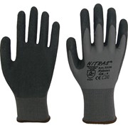 Перчатки NITRAS® 3520 Nylotex. Перчатки трикотажные, вспененный латекс, полуоблитые фотография