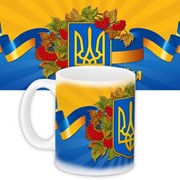Чашка Україна калина Артикул: АН000243 фото